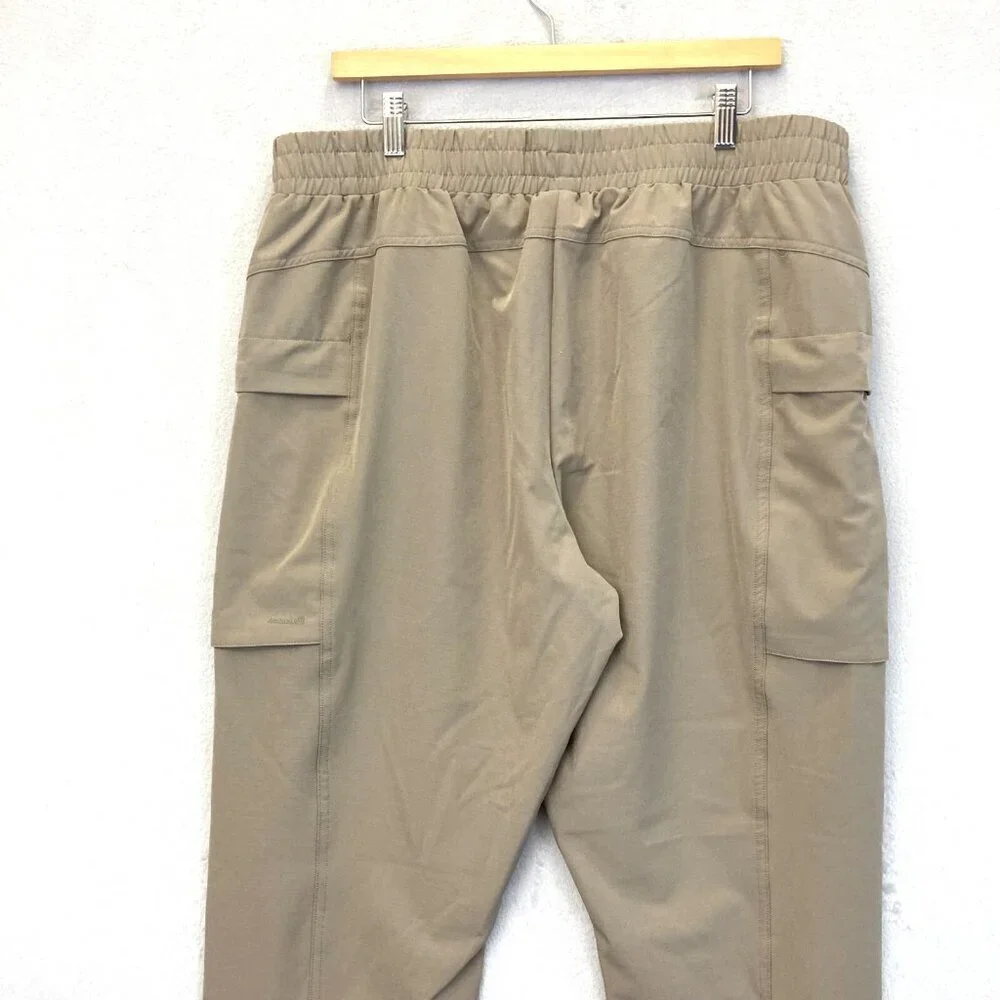 AVALANCHE Trailblazer Cargo Pants Women's Size XL Tan Pockets Hiking Outdoor EUC - Picture 7 of 15